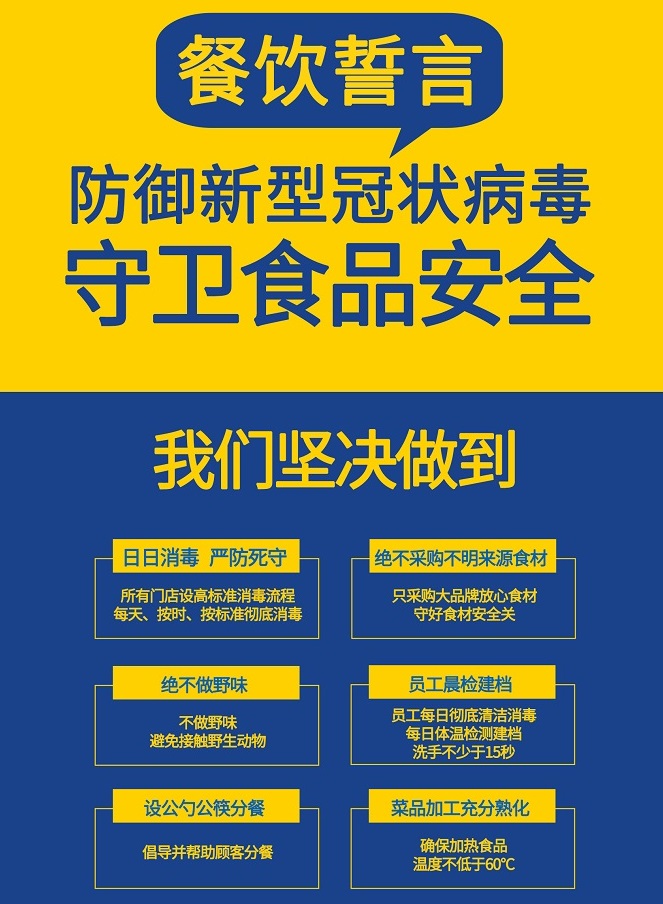 防御新冠病毒，守護食品安全，張成榮電烤雞架餐飲宣誓！